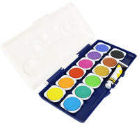 Deckfarbkasten 12 / 24 Stück mit Deckweiß, Variante 12 Farben