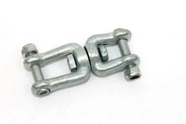 Drehwirbel mit 2 Schäkeln 70x30x15mm