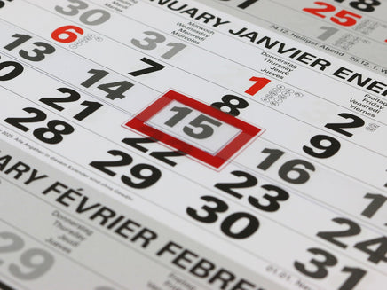 Erotischer 4-Monatskalender Kompakt 2026 mit rotem Datumsschieber