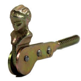Fensterladenhalter mit Kopf 130mm lang