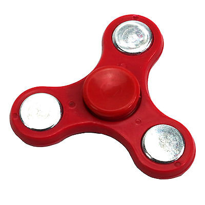 Fidget Spinner in 4 Farben, Beispiel: Rot
