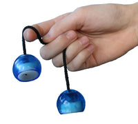 Finger Gadget "Turbo Ballz"  mit Licht, Beispiel Blau