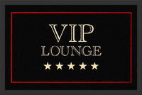 Fußmatte mit lustigem Spruch- "VIP LOUNGE" mit 5 Sternen