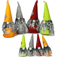 Glückswichtel in 13- 28 cm Größe, verschiedene Farben: orange,grau,rot,grün