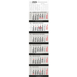 Großer 6-Monatskalender 2026 weiß