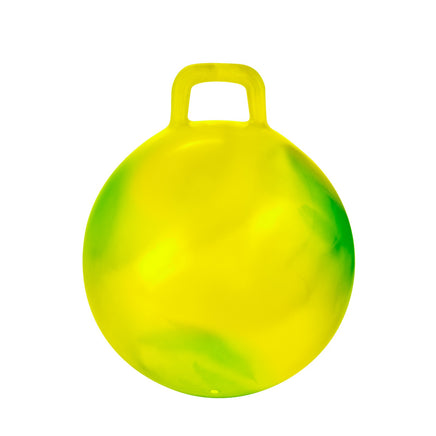 Hüpfball für Kinder in gelb-grün