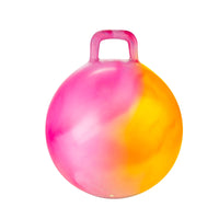 Hüpfball für Kinder in orange-rosa