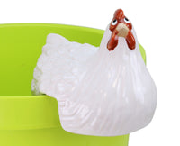 Huhn 3 aus dem 3er Set Kantenhocker