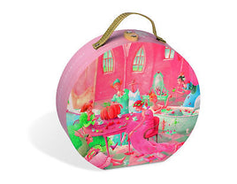 JANOD Puzzle im Koffer "Prinzessin" 100 Teile / "Pirat" 36 Teile, Kofferbeispiel: Prinzessin