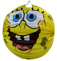 Kinder Lampion für  Laternen Umzug, Modell: Spongebob Schwammkopf in gelb