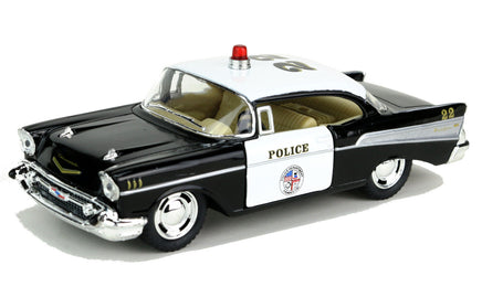 Kinsmart Modellauto 1957 Chevrolet Bel Air Polizei 