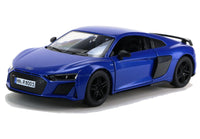 Kinsmart Modellauto Audi R8 V10 - 13cm, Blau