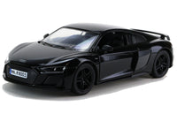 Kinsmart Modellauto Audi R8 V10 - 13cm, Schwarz