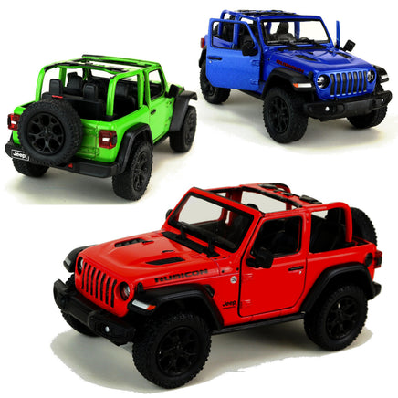 Kinsmart Modellauto Jeep Wrangler Rubicon 2018 offen 13cm