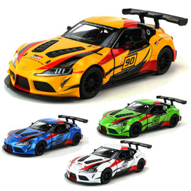 Kinsmart Modellauto Toyota GR Supra Racing Concept- verschiedene Farben