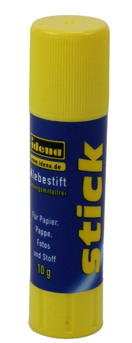 Klebestift 10g für Fotos Pappe Papier & Stoff, gelb-blaue Verpackung