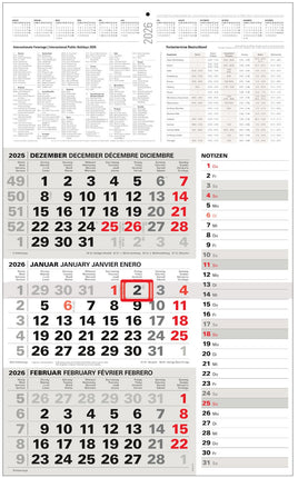 Kombi 3-Monatskalender2026