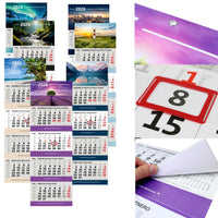 Kombi 4-Monatskalender 2026 Wandkalender mit Bild und Monatsübersichten