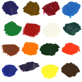 Künstler Ölfarbe 175ml verschiedene Farben, verschiedene Farbklekse