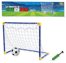 Mini Fußballtor mit Ball und Ballpumpe