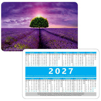 Minikalender 2027 Lavendelfeld