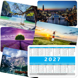 Minikalender 2027 mit 5 verschiedenen Motiven