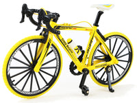 Modell Rennrad / Fahrrad Maßstab 1:8 gelb