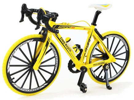 Modell Rennrad / Fahrrad Maßstab 1:8 gelb