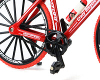Modell Rennrad / Fahrrad Maßstab 1:8 mit funktionierender (Gummi-)Kette