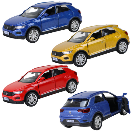 Modellauto 2014 VW T-Roc SUV in 4 Farben