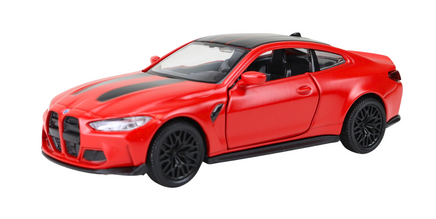 Modellauto 2023 BMW M4 CSL in matt rot