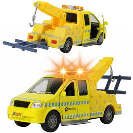 Modellauto Abschleppwagen mit Licht und Sound