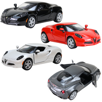 Modellauto Alfa Romeo 4C in 4 Farben