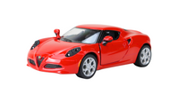 Modellauto Alfa Romeo 4C in rot