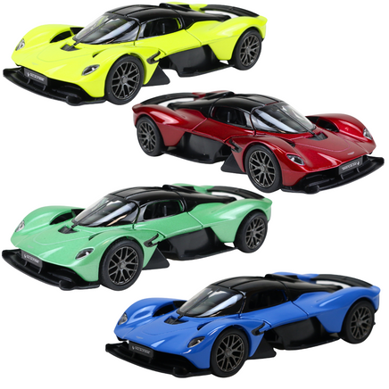 Modellauto Aston Martin Valkyrie in 4 Farben