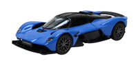 Modellauto Aston Martin Valkyrie in blau