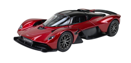 Modellauto Aston Martin Valkyrie in dunkelrot