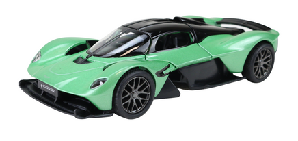 Modellauto Aston Martin Valkyrie in grünmetallic