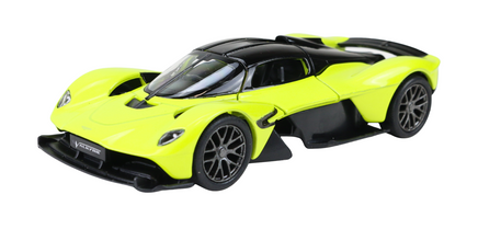 Modellauto Aston Martin Valkyrie in neongelb