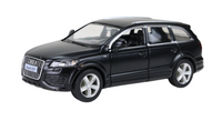 Modellauto Audi Q7 SUV in schwarz matt