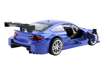 Modellauto BMW M4 DTM in blau
