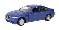 Modellauto BMW M5 Limousine in matt blau