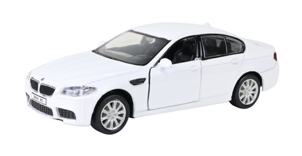 Modellauto BMW M5 Limousine in weiß