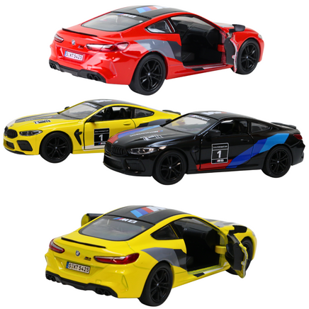 Modellauto BMW M8 Competition Coupe Livery Edition Detailansicht