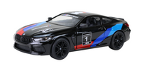 Modellauto BMW M8 Competition Coupe Livery Edition in schwarz