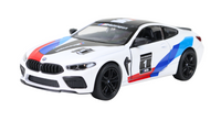Modellauto BMW M8 Competition Coupe Livery Edition in weiß