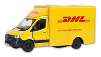 Modellauto DHL Mercedes Sprinter mit DHL-Schriftzug