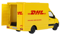 Modellauto DHL Mercedes Sprinter mit öffnenden Hintertüren