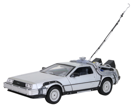 Modellauto DeLorean Zeitmaschine passend zu dem Zurück in die Zukunft- Film 1