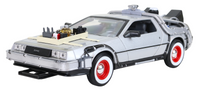 Modellauto DeLorean Zeitmaschine passend zu dem Zurück in die Zukunft- Film 3